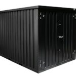 Conteneur de stockage 3 x 2 mètres – avec double porte petit coté