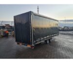 Remorque porte-voitures 620 x 210 x 240 cm avec rideaux coulissants sur 2 côtés, poids total autorisé en charge jusqu'à 3 500 kg, transporteur universel – Image 15