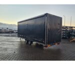 Remorque porte-voitures 620 x 210 x 240 cm avec rideaux coulissants sur 2 côtés, poids total autorisé en charge jusqu'à 3 500 kg, transporteur universel – Image 12