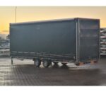 Remorque porte-voitures 620 x 210 x 240 cm avec rideaux coulissants sur 2 côtés, poids total autorisé en charge jusqu'à 3 500 kg, transporteur universel – Image 10