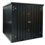 Conteneur de stockage 2 x 2 mètres – avec double porte