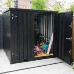 Conteneur de stockage 2 x 2 mètres – avec double porte – Image 2