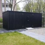 Conteneur de stockage 5 x 2 mètres – avec double porte grand coté – Image 3