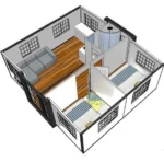 Tiny House mit zwei Schlafzimmern und Küche 2024 – Bild 3