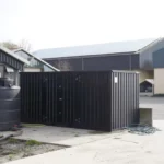 Grand conteneur de stockage modèle standard 6 x 4 mètres