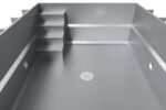 Piscine en acier inoxydable INOX avec skimmer – Image 2