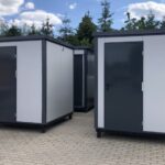 Conteneur sanitaire avec douche 2x2M