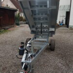 Benne basculante arrière, benne RWK2515-18E, 1800 kg, surface de chargement 2,5 x 1,47 m, électro-hydraulique