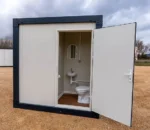 Wohncontainer Glascontainer 20 Fuß – Bild 4