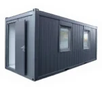 Container bureau /6x3 mètres avec fenêtres sur le côté long droit – Image 10