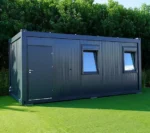 Container bureau /6x3 mètres avec fenêtres sur le côté long droit – Image 6