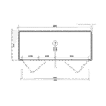 20 Fuß offener Seitencontainer – Bild 2