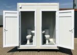 Conteneur sanitaire avec deux toilettes – Image 2
