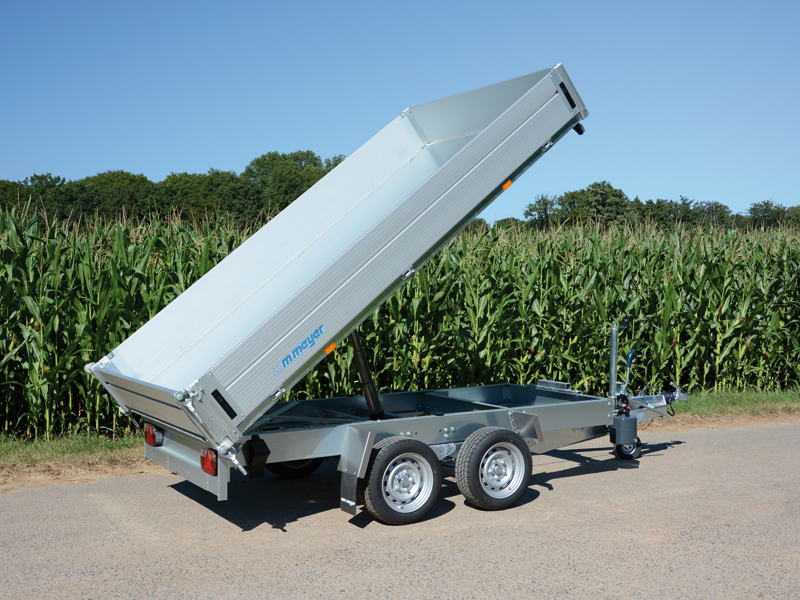 4524930047.jpg Remorque porte-voitures avec benne basculante arrière HKCR 2731/186, 2700 kg, surface de chargement 3,19 x 1,86 m – Image 1