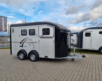 Remorque Cheval Liberté Maxi 3 avec Rampe Latérale et Sellerie