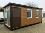 Living Container Gartenpavillon 6x2,40 Meter in Holzdesign – Bild 2