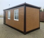Living Container Gartenpavillon 6x2,40 Meter in Holzdesign – Bild 10