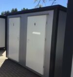 Sanitärcontainer Toilettencontainer Doppelkabine Toilettencontainer NEU – Bild 11