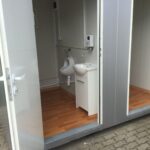 Sanitärcontainer WC-Container WC Doppelkabine WC-Container NEU