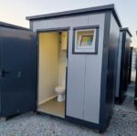 Sanitär-WC-Duschcontainer mit Boiler und Kippfenster – Bild 7