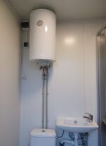 Sanitär-WC-Duschcontainer mit Boiler und Kippfenster – Bild 13