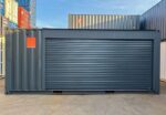 Conteneur Maritime 20 pieds Stand de Vente avec Volet Roulant IICL6