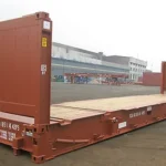 40 pieds Flat Rack Cargo Worthy