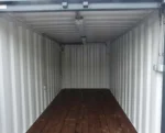 Conteneur 15 pied avec installation électrique,grilles d'aération et verrou clef – Image 10