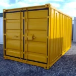 Container 15' gelbe Füße