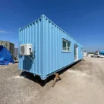 Maison conteneur de 40'' Modèle "EPINA"Bleu