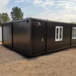 Conteneur maison Black 2 chambres