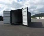 Conteneur 15 pied avec installation électrique,grilles d'aération et verrou clef – Image 12