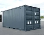 Conteneur 15 pied avec installation électrique,grilles d'aération et verrou clef
