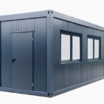 Conteneur de bureau WBC8 - 20 pieds, extra large, fenêtre + chauffage