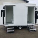 Remorque sanitaire double autonome