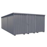 Conteneur de stockage de pneus XXL  H 2445 x L 4100 x P 6300 mm  Porte à un vantail en façade – Image 4
