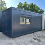 Wohncontainer mit Küchenzeile