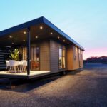 Mobilheim auf Rädern 1350 x 375/420