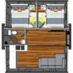 Conteneur d'habitation mobile / Tiny House de luxe 20 pieds – Image 17