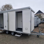 Remorque sanitaire toilettes WC