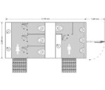 Remorque sanitaire 4 WC 3 urinoirs 3 lavabos – Image 7