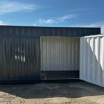 20-Fuß-HC-Seecontainer mit doppelten Seitentüren