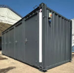 Bloc sanitaire portable 6×2,4 m – 5 compartiments indépendants – Image 2