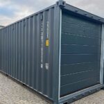 Conteneur maritime 20′ IICL6 avec porte sectionnelle motorisée