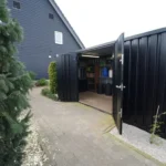 Conteneur démontable noir 6 x 2 mètres – avec double porte sur le côté 6 mètres – Image 3