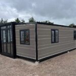 Conteneur Tiny House XXL Chalet de luxe pliable - 40 pieds  12 mètres