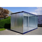 Abri de Jardin 4 x 2 mètres ouvert sur le côté long 16ft RAL5011 – Image 6