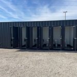 conteneur Toilettes divisé de 40 pieds