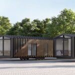 Maison modulaire de plain-pied, 50 m², standard clé en main