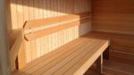 Sauna en bois de 11 m² avec espace de repos – Image 4